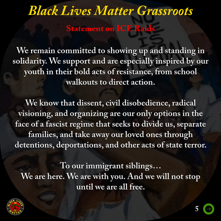 Statement on ICE Raids 5